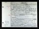 Death certificate of John Gaul Colflesh.