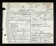 Death certificate of Joseph Sheeran.