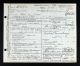 Death Certificate of Levi Jones.