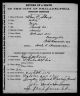 Death Certificate of Lewis C. Sharp.