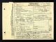Death certificate of Lewis Sharp.