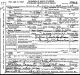 Death Certificate of Lola Edna (Oldaker) Coffey.