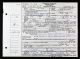 Death certificate of Louis Howard.