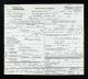 Death certificate of Mahala (Green) Singles.