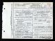 Death certificate of Margaretta Ulrick.