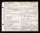 Death Certificate of Mary Harned Biddle.