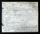 Death Certificate of Mary Russell.