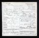 Death certificate of Oliver Fry