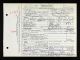 Death certificate of Rebecca Wilson.