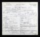 Death Certificate of Samuel Biddle.