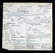 Death Certificate of Samuel Egee.