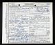 Death Certificate of Samuel Carter.