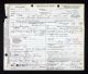 Death Certificate of Sarah Brandt