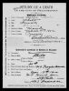 Death Certificate of Sarah Lyster Colflesh Rule.