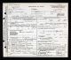 Death certificate of Thomas Ulrick.