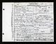 Death certificate of Thomas Sheeran.