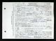 Death certificate of Viola Glascoe Gaul.
