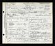 Death Certificate of William Ward.