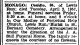 Cesidio Monago Death Notice