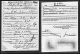 Clifton Pickard's WW1 Registration Card