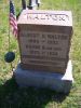 Headstone of Albert Walton and Naomi Stroup.