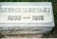 Headstone of George Washington Bryant.