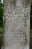 Headstone of Jane Robertson Custer and Elizabeth Osborne Custer.