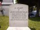 Headstone of Lewis Hazelius Taylor.