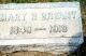 Headstone of Mary Morgan Bryant (Pile).