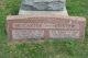 The McCarter / Custer headstone.