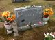 Headstone of Pat Sack and Sandra Monago.