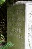 Details of the Rogers Colflesh Headstone.