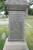 Ulrick family headstone details.