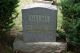 Headstone of William Helms and Pansy May Pickard.