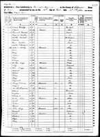 1860 Federal Census, Iowa, Johnson County, Washington Township, Page 173.