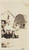 Photo of Henry Erdman and Nettie Leister, and sons Delbert and Robert Erdman.